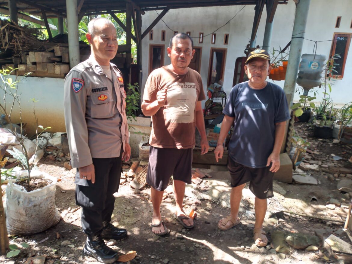 Cipta Kondisi Operasi Mantap Brata, Polsek Ciamis Kunjungan Silaturahmi Kepada Desa Petirhilir