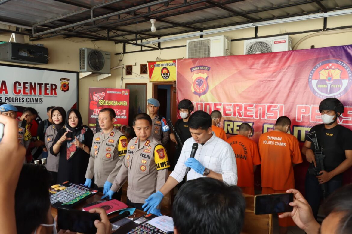 Mantap!!Jaringan Pengedar Ganja di Sindangkasih Diringkus Satres Narkoba Polres Ciamis