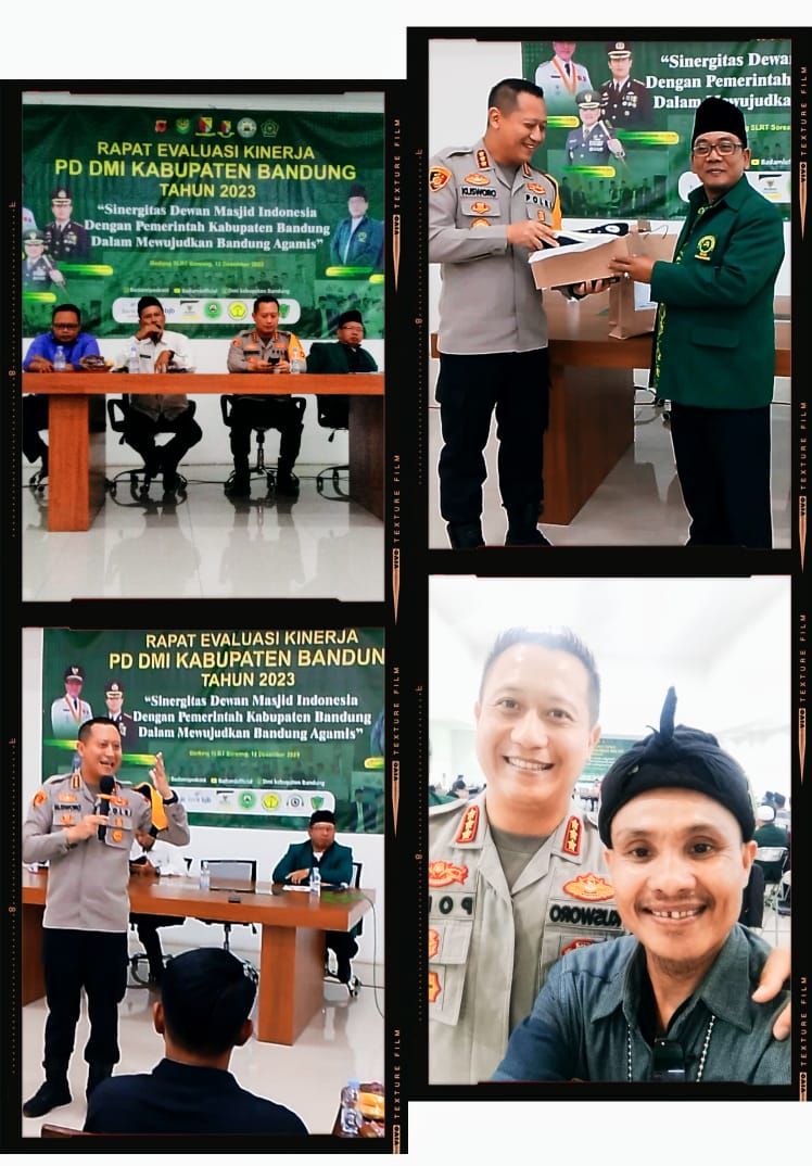 Kombespol Kusworo Wibowo Hadiri Rapat Evaluasi PD DMI Kab Bandung
