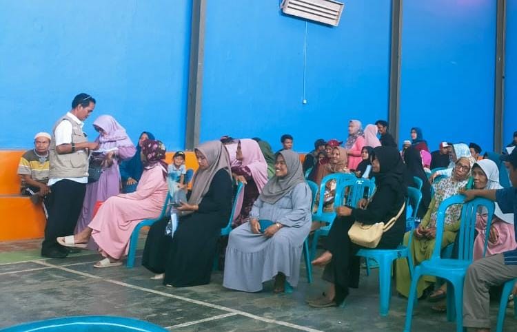 Polsek Cipaku Polres Ciamis, Monitoring Penyerahan Sertifikat PTSL di Desa Gereba
