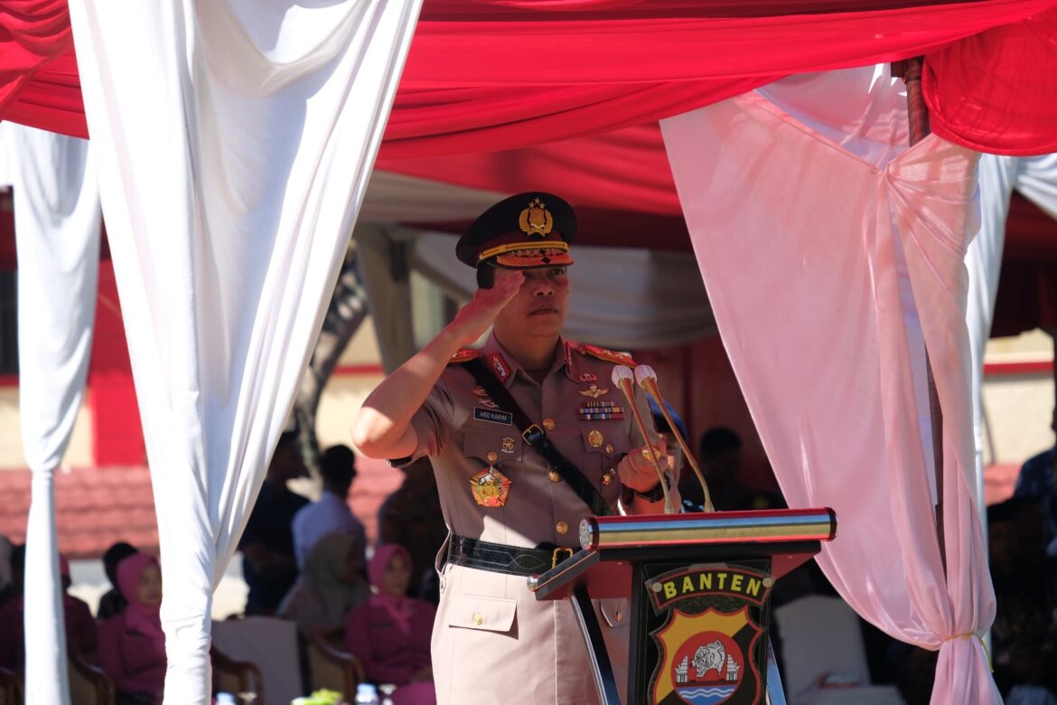 Sebanyak 247 Siswa SPN Polda Banten Resmi Dilantik Menjadi Bintara Polri