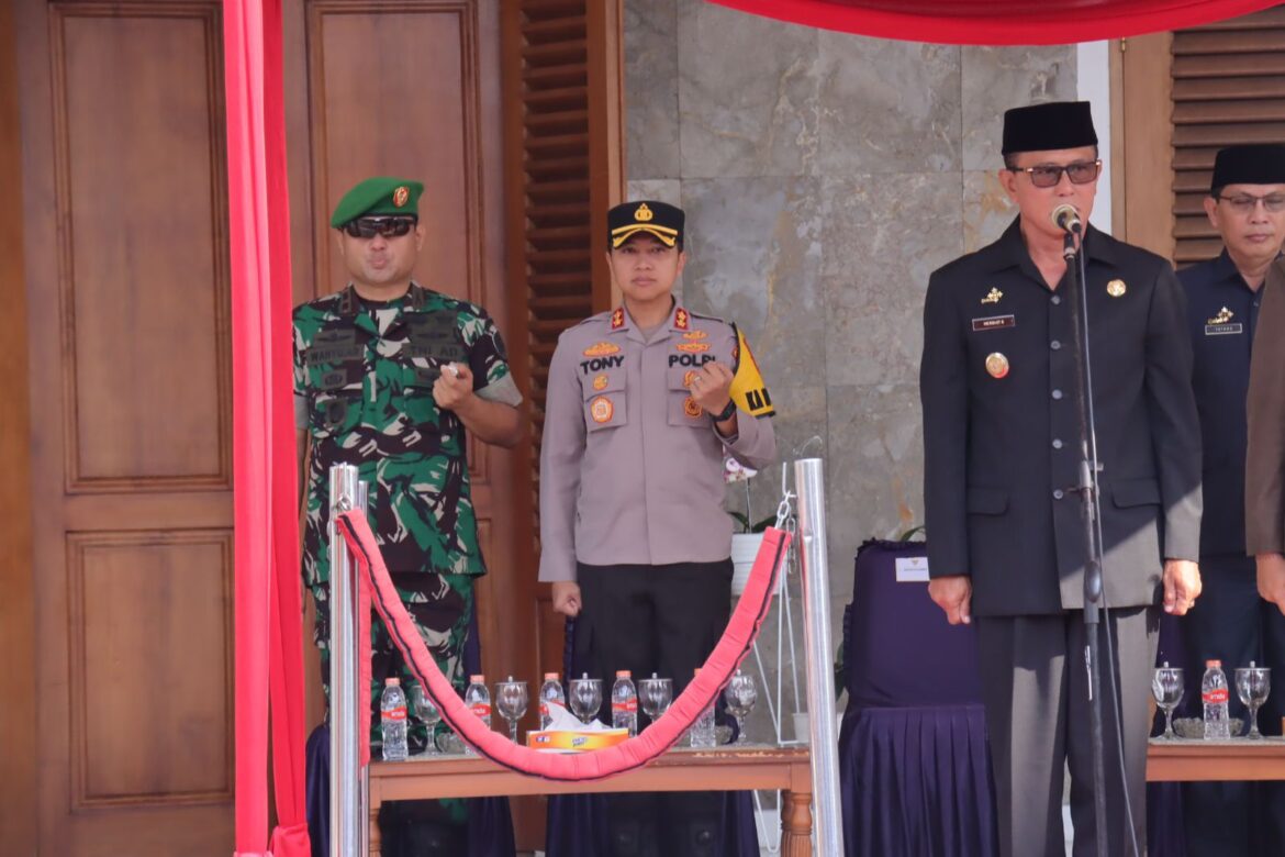 Kapolres Ciamis Hadiri Peringatan Hari Besar Nasional Tingkat Kabupaten Ciamis
