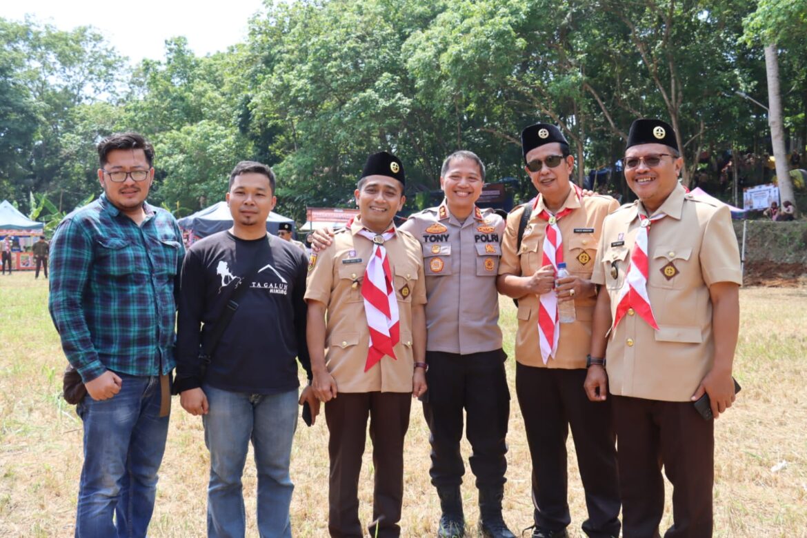 Kapolres Ciamis Hadiri Pembukaan Raimuna XV dan Kanira VII Cabang Ciamis