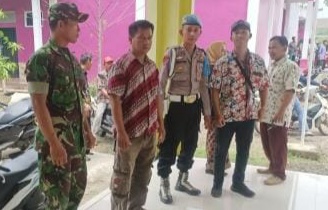 Ops Mantap Brata, Polsek Lakbok Polres Ciamis Patroli Biru ke Obvit dan Keramaian Warga