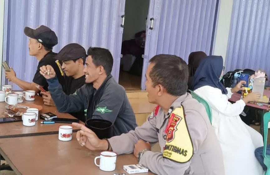 Ops Mantap Brata, Polsek Cipaku Patroli Dialogis Cipta Kondisi Hadapi Pemilu 2024