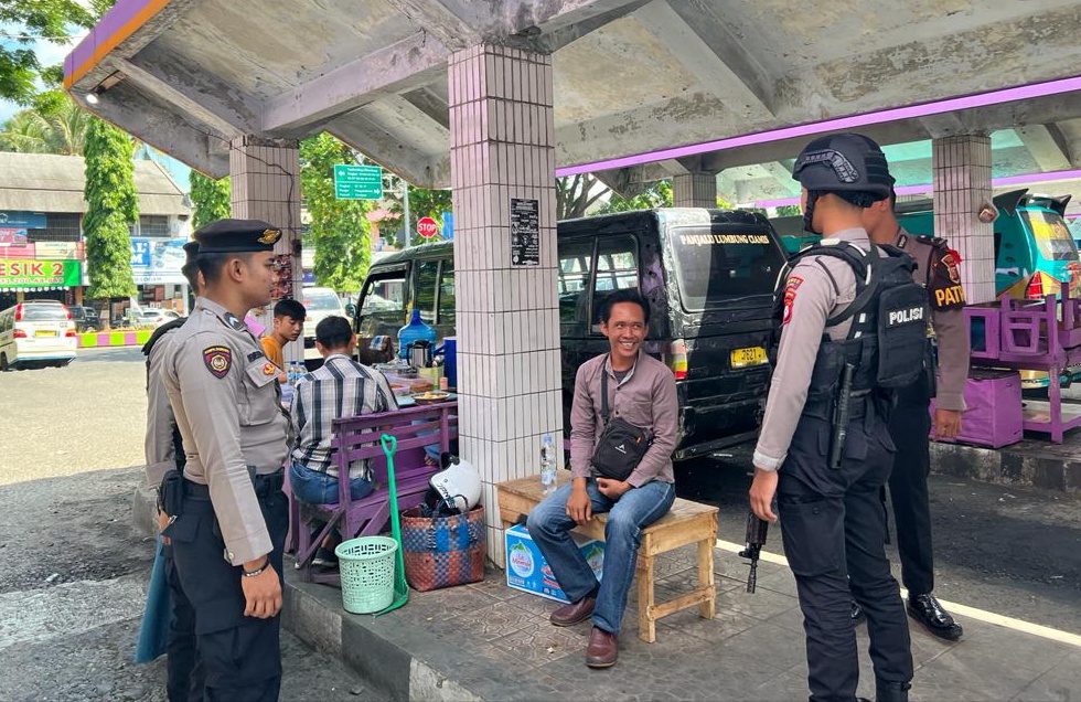 Cipta Kondisi, Sat Samapta Polres Ciamis Giat Patroli Perintis Presisi ke Daerah Rawan Kejahatan
