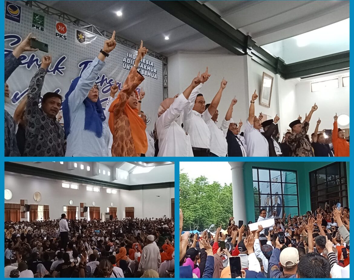 Kampanye Terbatas di Ciamis: Capres No 1 Anies Rasyid Baswedan Sebut Hukum Indonesia Banyak Ditekuk Penguasa