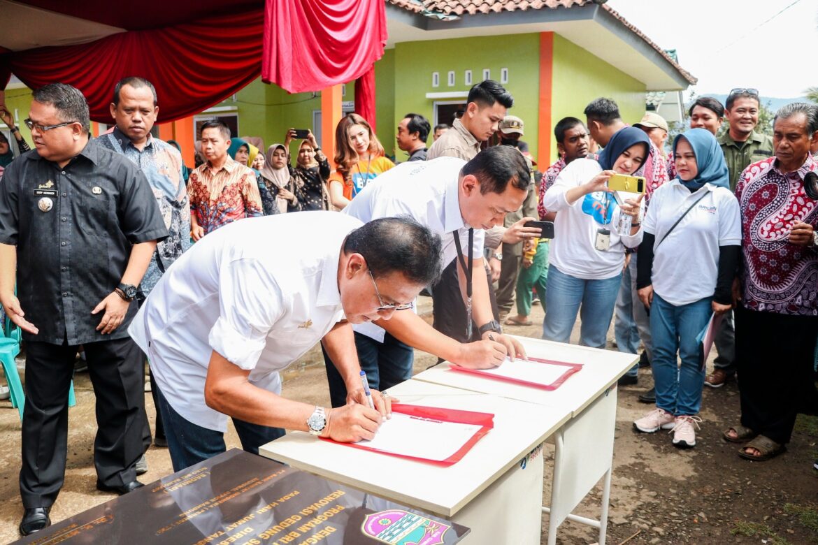 Kerjasama Pemda Ciamis dan BRI, Renovasi SDN 3 Kadupandak