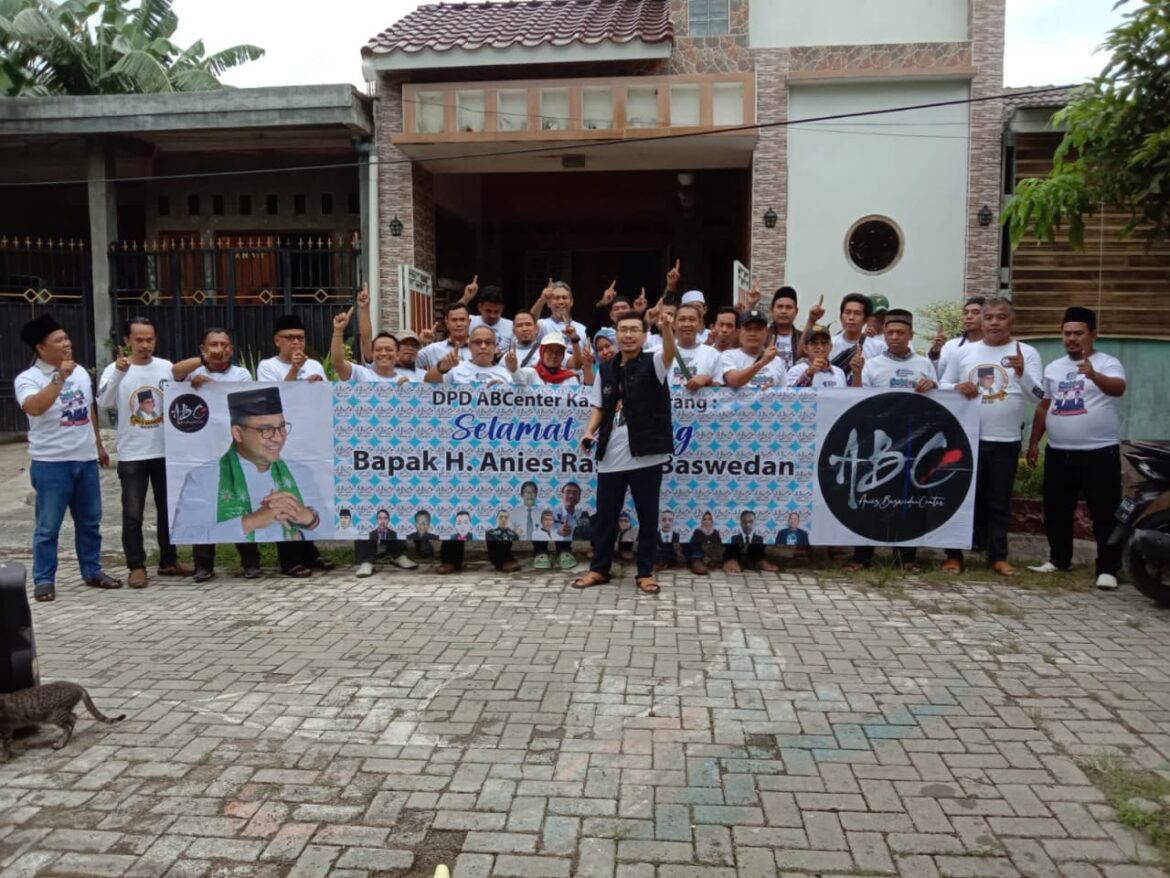 ABCenter Tangerang bersama DPC se-Kabupaten, Siap Menangkan Anies Baswedan Satu Putaran