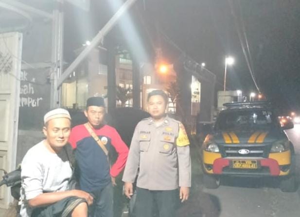 Ops Mantap Brata, Tiga Pilar Kecamatan Pamarican Datangi Warga Sampaikan Binluh Kamtibmas