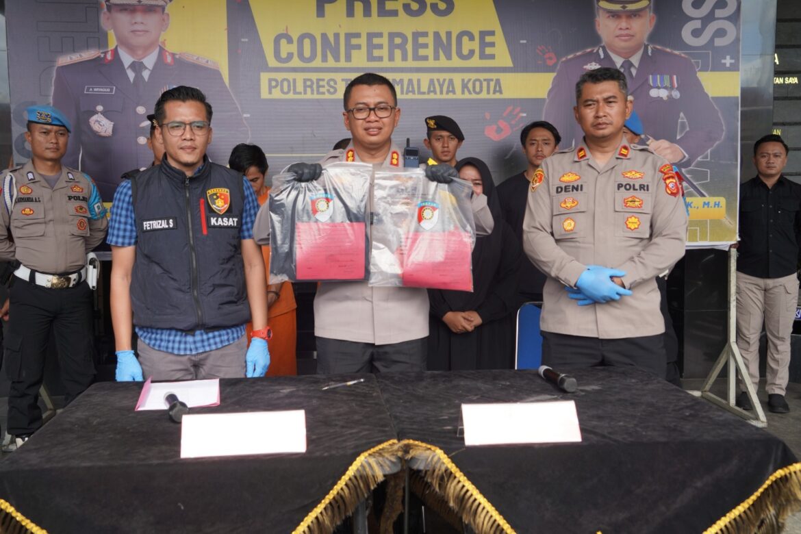 2 Orang Pelaku Penggeroyokan dan Penganiayaan Hingga Korban Tewas di Ringkus Satreskrim Polres Tasik Kota