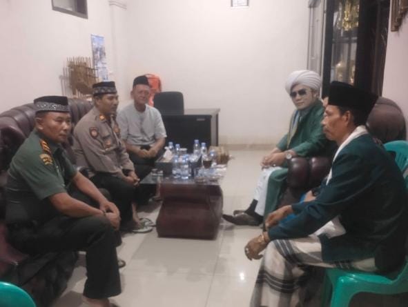 Polsek Cijeungjing Polres Ciamis Ikuti Tabilgh Akbar Dan Gema Sholawat Peringatan Isra Mi’raj
