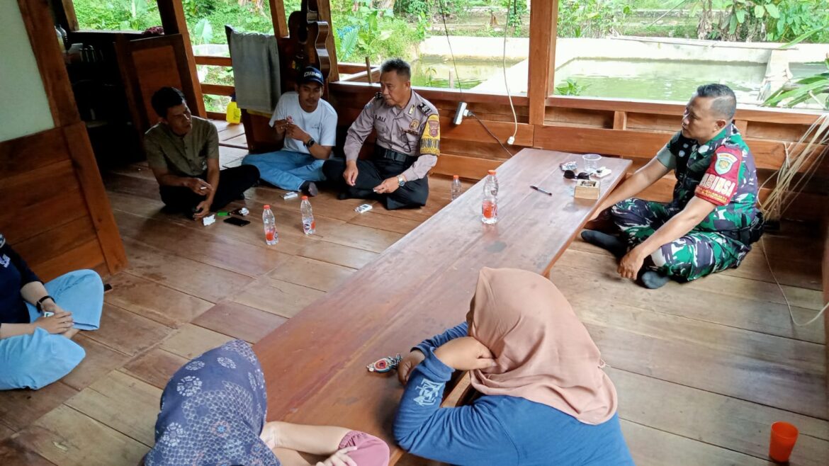 Ops Mantap Brata, Polsek Ciamis Polres Ciamis Patroli Dialogis ke Dusun Balemoyan
