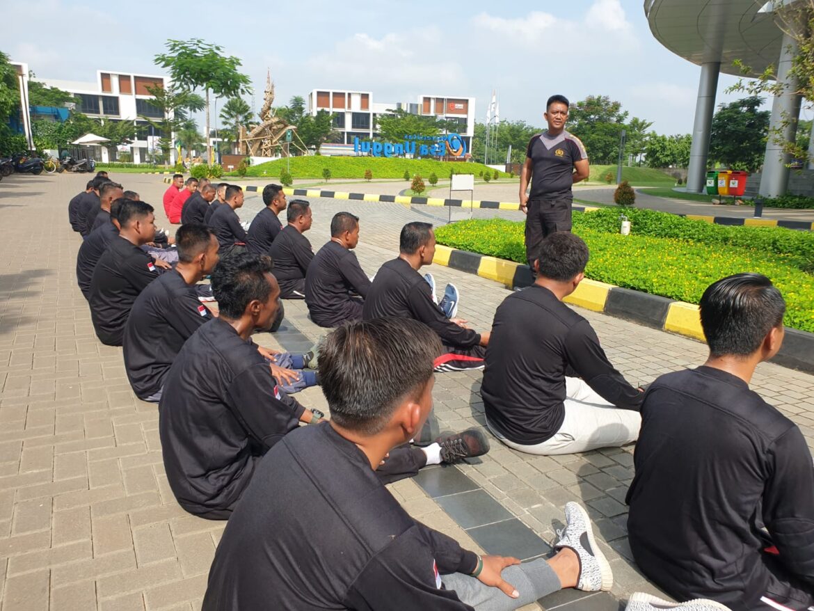 Bripka Imam Siswoyo Laksanakan Kegiatan Binsik Security