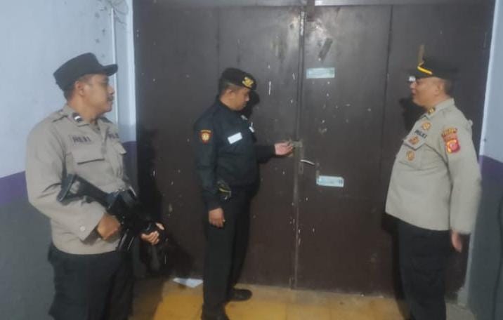 Ops Mantap Brata, Sat Samapta Polres Ciamis Patroli Dialogis ke Kantor Penyelenggara Pemilu