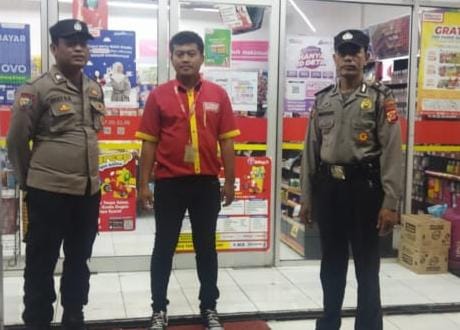 Polsek Cihaurbeuti Polres Ciamis Patroli Biru Ops Mantap Brata ke Pusat Keramaian