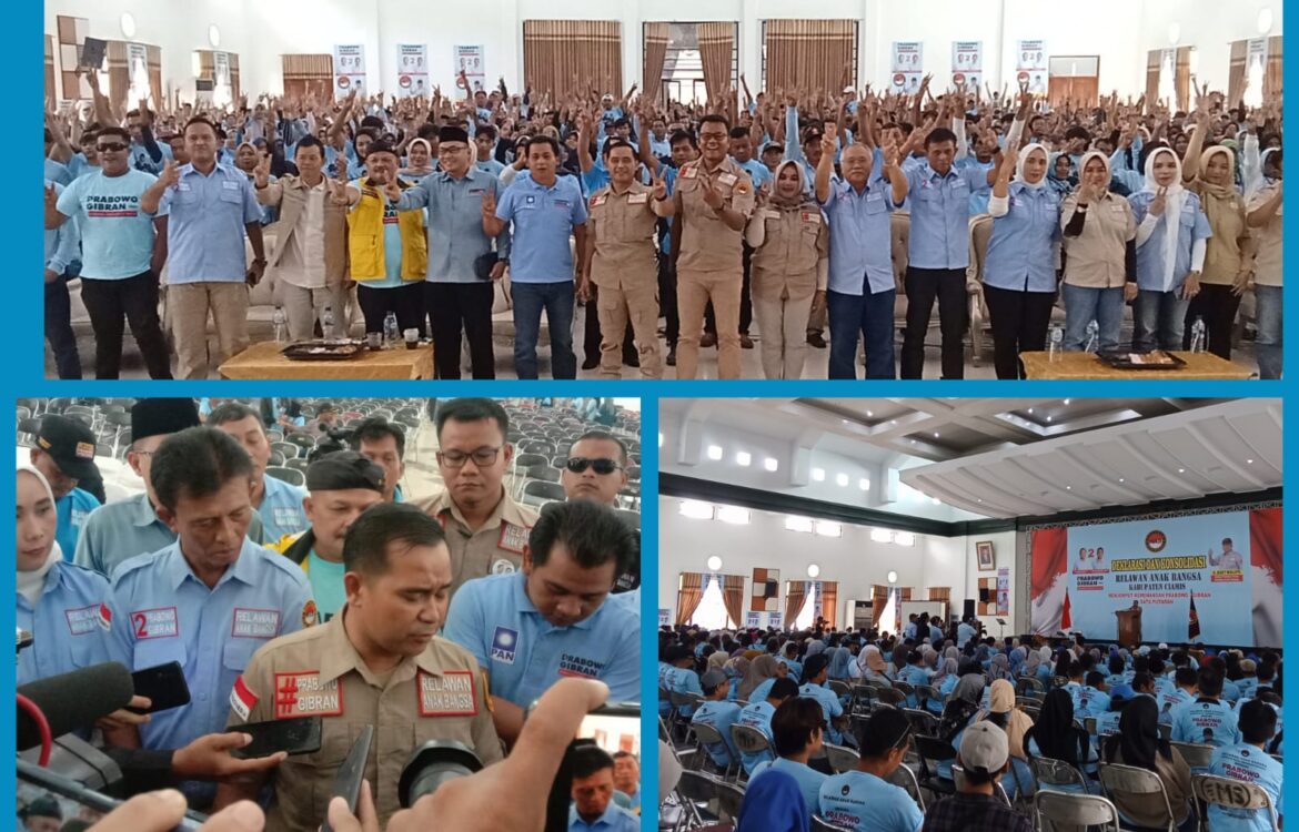 Agus Winarno Ketua Umum Relawan Anak Bangsa: Prabowo-Gibran di Ciamis Menang dan Pastikan Satu Putaran