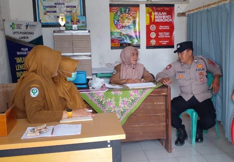 Beri Rasa Aman dan Nyaman, Polsek Lakbok Polres Ciamis Kunjungan Silaturahmi Kepada Warga
