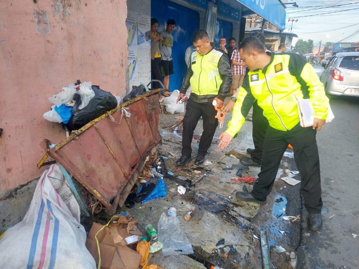 Kecelakaan di Kawalu Dua Orang Meninggal Dunia,Unit Gakkum Satlantas Polres Tasik Kota Lakukan Penyelidikan