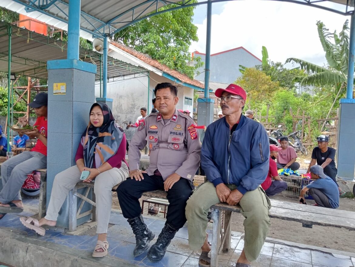 Cipta Kondisi OMB 2023/2024, Polsek Pamarican Polres Ciamis Kunjungan Silaturahmi kepada Warga