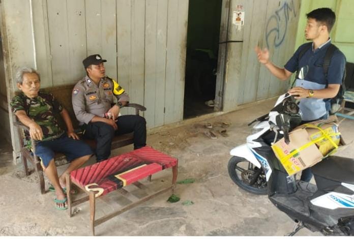 Ops Mantap Brata, Polsek Ciamis Polres Ciamis Patroli Dialogis ke Desa Mekarjaya