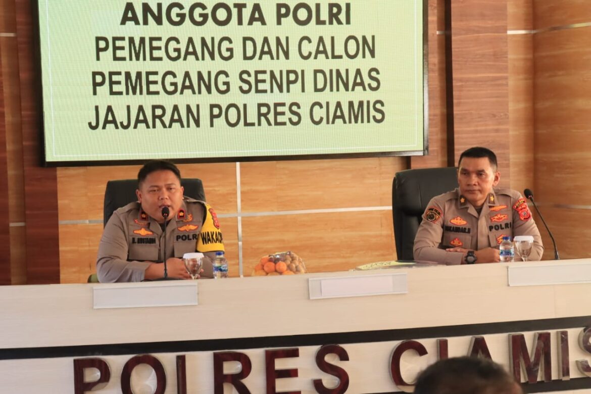 Ratusan Personel Polres Ciamis Dites Psikologi