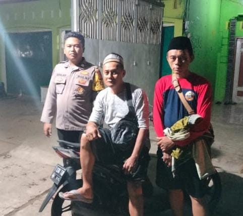 Ops Mantap Brata, Polsek Pamarican Polres Ciamis Intens Patroli KRYD di Malam Hari