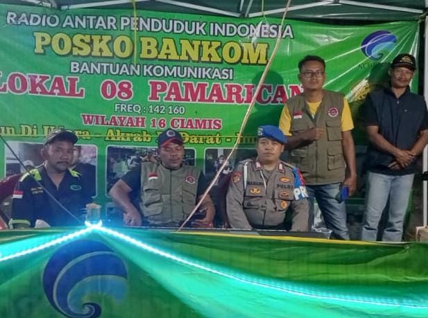 Ops Mantap Brata, Polsek Pamarican Polres Ciamis Intens Patroli KRYD di Malam Hari