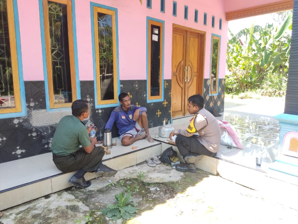 Ops Mantap Brata Lodaya, Polsek Lakbok Polres Ciamis Datangi Warga Kalapasawit