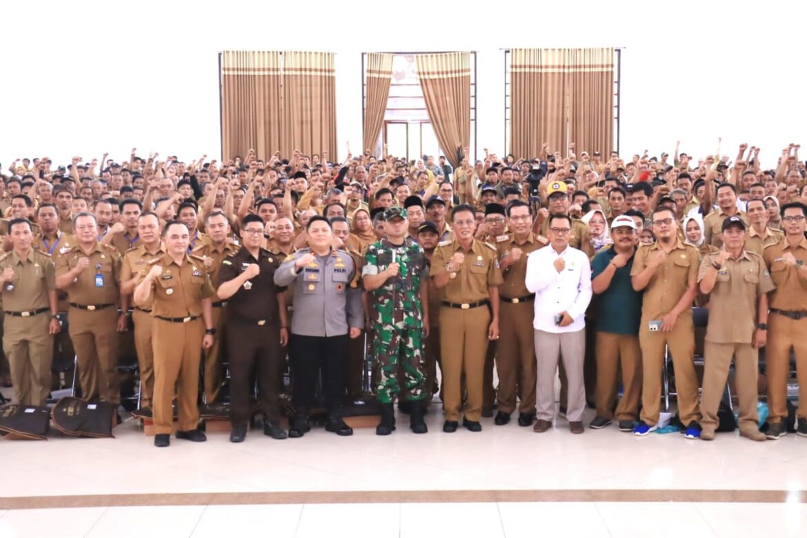 Wakapolres Ciamis Hadiri Bimtek Pemutakhiran Data Kependudukan Kabupaten Ciamis 2024