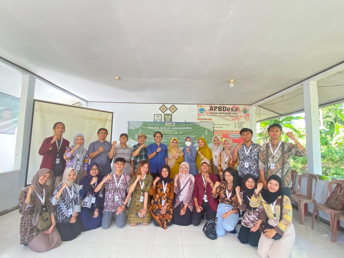 Kelompok KKM 71 Untirta Mengadakan Sosialisasi Internet Sehat dan Digital Marketing di Desa Cibeureum Kabupaten Pandeglang