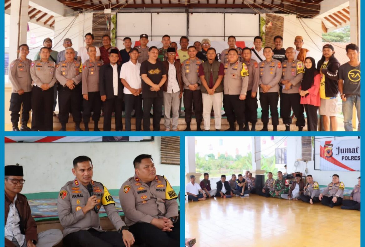 Awali Masa Tugas Kapolres Ciamis, AKBP Akmal Silaturahmi Bersama Warga di Sekitar Situs Jambansari