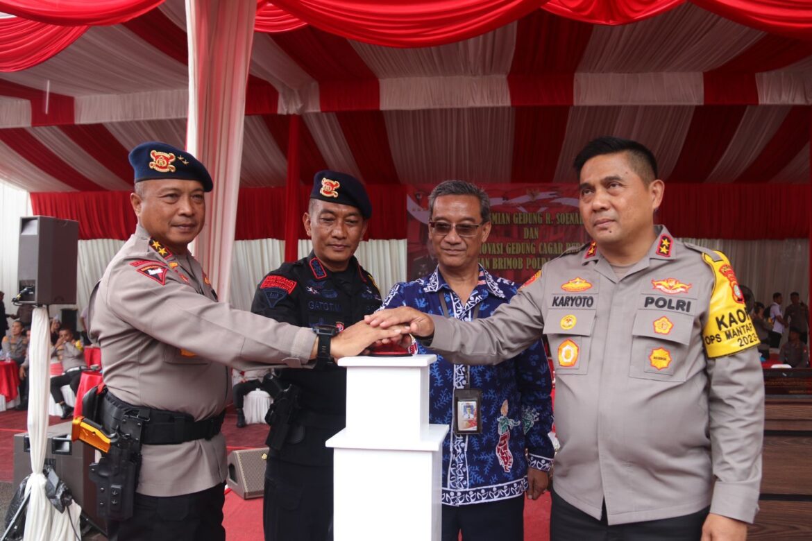 Resmikan Gedung R. Soenarjo Brimob Polda Metro Jaya, Irjen Pol. Karyoto : Ini Simbol Komitmen Menjaga Keamanan dan Ketertiban