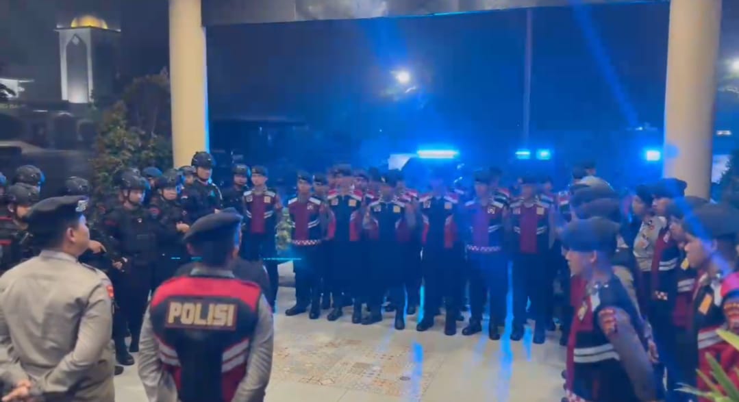 Antisipasi Gangguan Kamtibmas Jelang Pemilu 2024, Polda Banten Laksanakan Patroli Gabungan