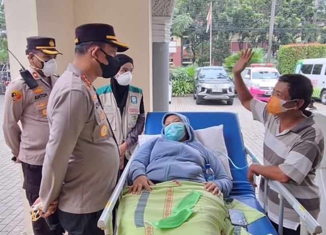 28 Orang Korban Dampak Sebuah Pabrik Es yang Alami Gas Bocor di Karawaci