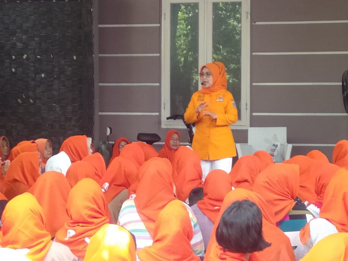 Calon Anggota DPD RI DKI Jakarta Lewat Jalur Perorangan Non Partai Prof Dr Hj Sylviana Murni SH M.SI Berkampanye di Jakarta Utara