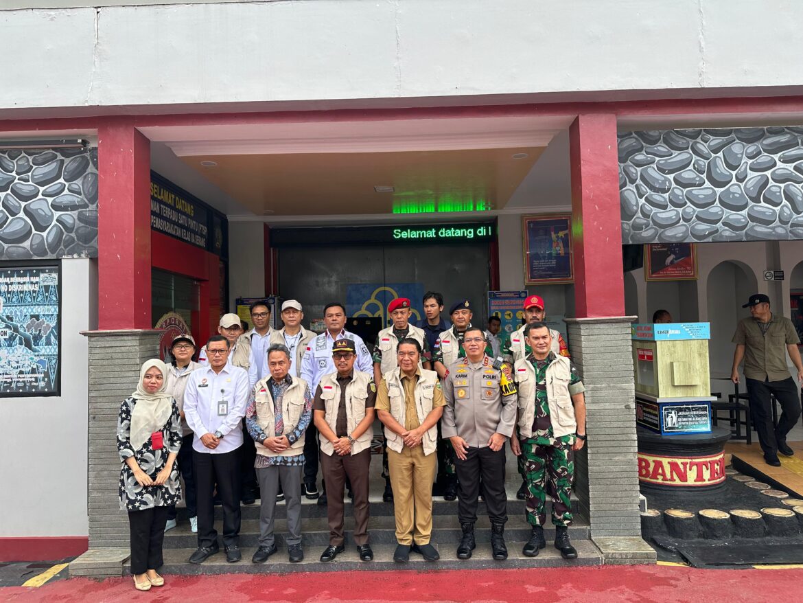 Kapolda Banten Cek Pelaksanaan Pemilu di Lapas Kelas II Kota Serang