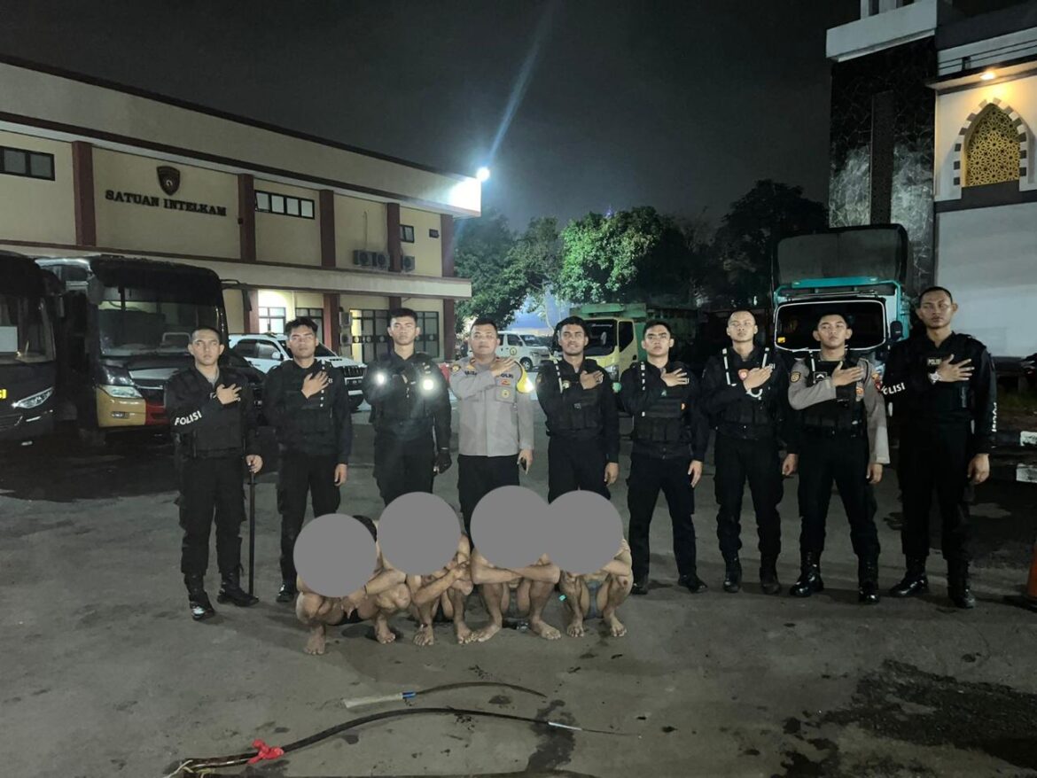 Sat Samapta Polres Bogor Berhasil Cegah Tawuran Gengster di CiriMekar