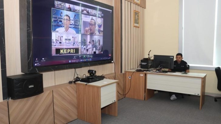 TIK Polresta Tangerang Siapkan Sarana Zoom Meeting Polresta Tangerang