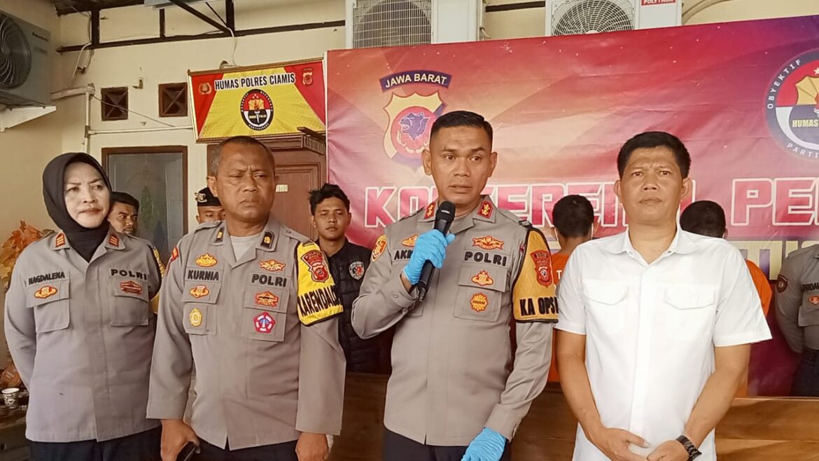 Sat Reskrim Polres Ciamis Ringkus Pelaku Curanmor di Wilayah Banjarsari, Pelaku Gunakan Kunci T