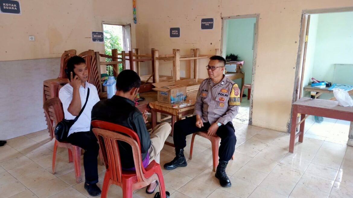 Ops Mantap Brata, Polsek Ciamis Polres Ciamis Patroli Dialogis ke Desa Mekarjaya