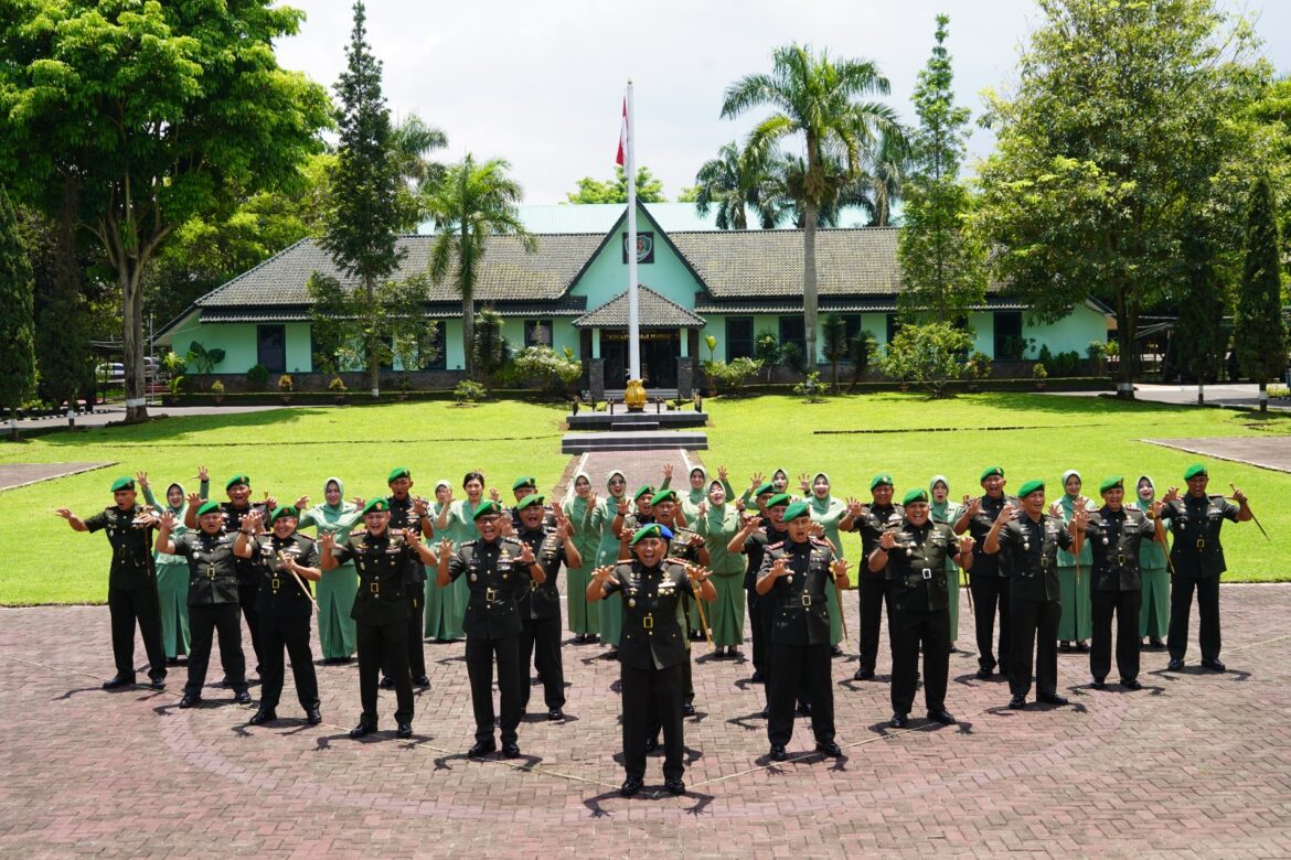 Danrem 062/Tn Pimpin Sertijab Dandim 0613/Ciamis