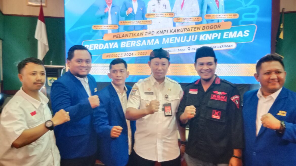 KNPI Gelar Acara Pelantikan Pengurus DPD Kabupaten Bogor Periode Tahun 2024 – 2027 