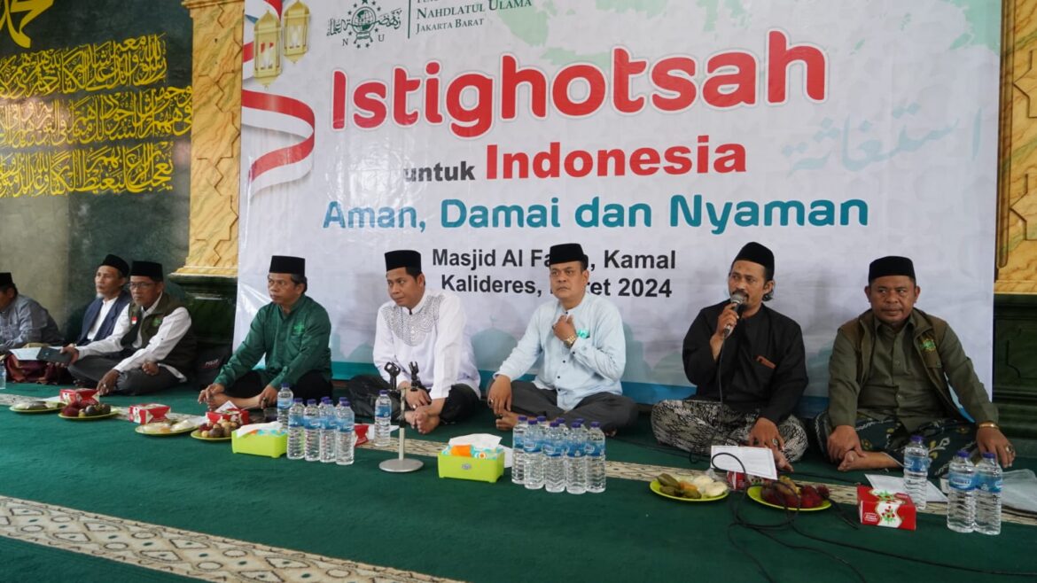 Pengurus Cabang NU Jakarta Barat Gelar Istighotsah untuk Kedamaian Pasca Pemilu 2024