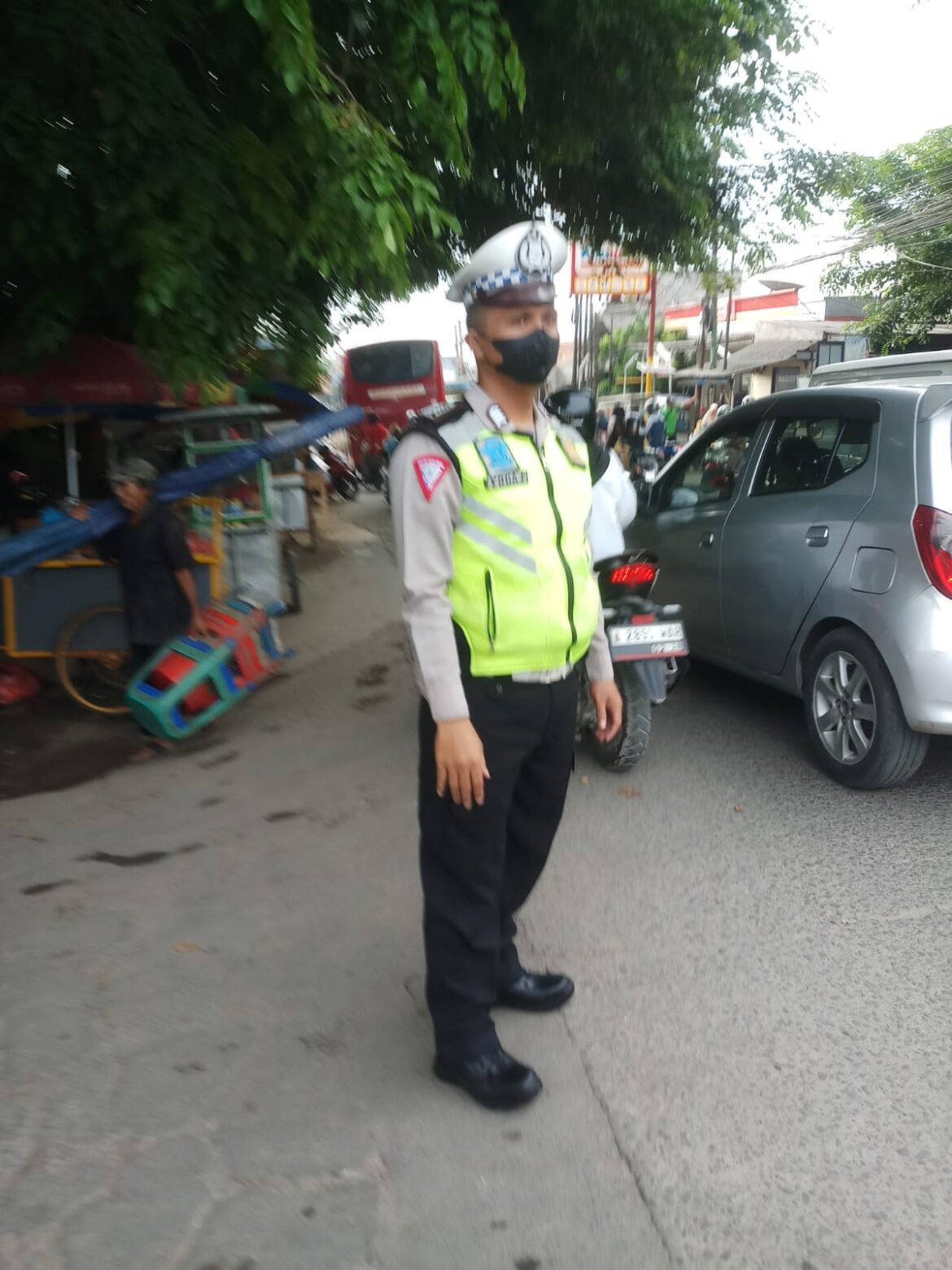 Unit Lantas Polsek Balaraja laksanakan Protap Sore wlWujud Nyata Pelayanan Masyarakat