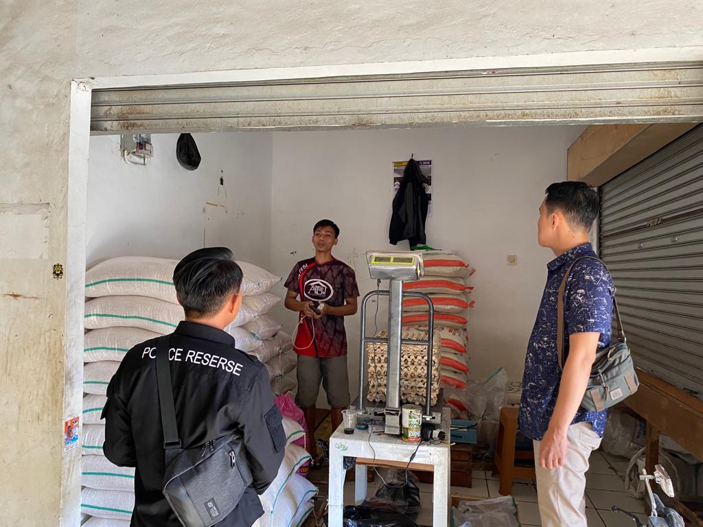Jaga Stabilisasi Harga Jelang Ramadan, Polres Ciamis Pantau Harga Beras di Pasaran