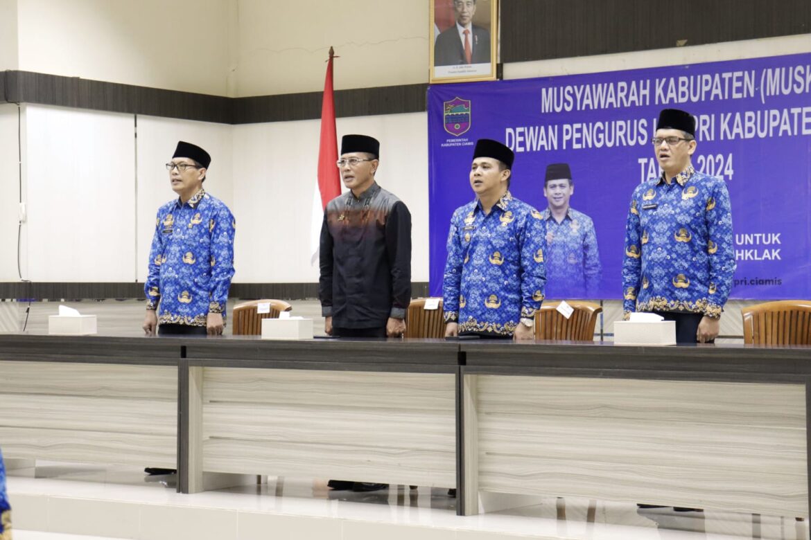 Kadisbudpora Resmi Pimpin KORPRI, Bupati Ciamis Tekankan Tidak Ada Dualisme Kepengurusan