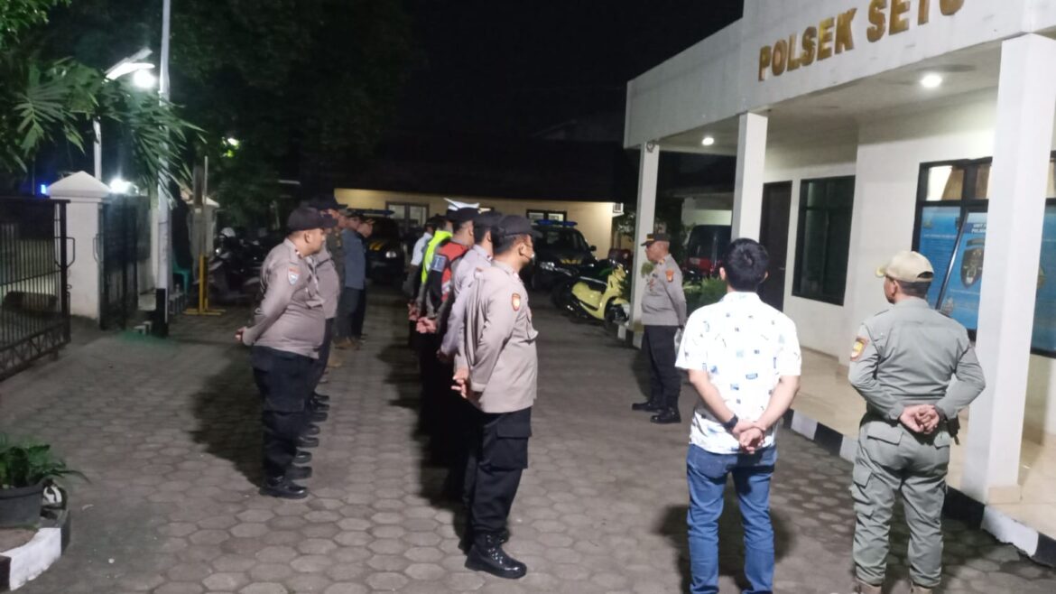 Operasi Kejahatan Jalanan Gencar Dilakukan Polsek Setu, Amankan Wilayah Hukumnya Dari Gangguan Kamtibmas
