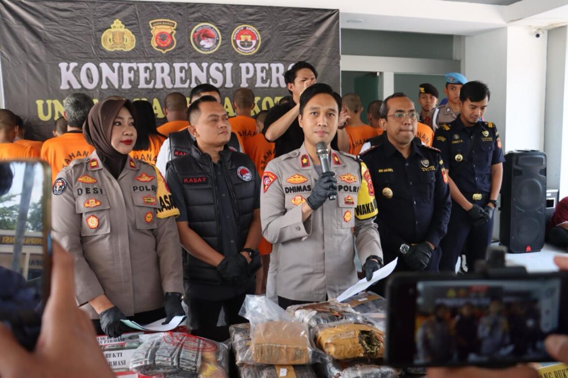 Ungkap 64 Kasus Peredaran Narkotika dalam Kurun Waktu 3 Bulan Terakhir Oleh Satuan Reserse Narkoba Polres Bogor