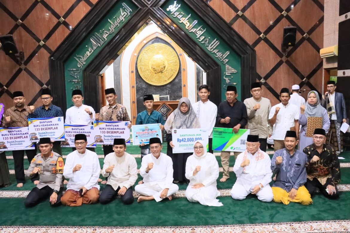 Safari Ramadan, Kapolres Ciamis Tarling dan Peringati Nuzulul Quran Bersama Forkopimda